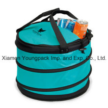Customized Turquoise Collapsible Party Insulated Cooler Bag